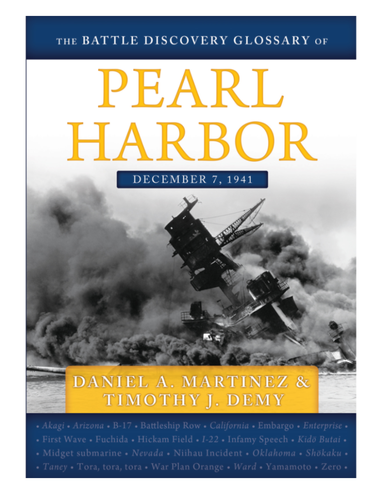 the-battle-discovery-glossary-of-pearl-harbor-stone-tower-press