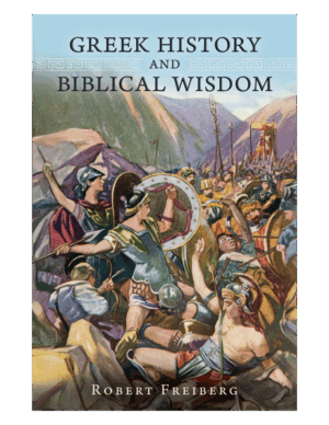 Greek History and Biblical Wisdom